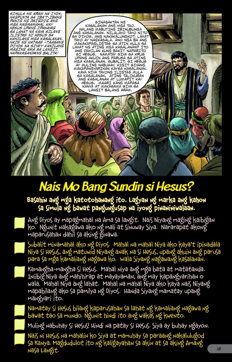 Ang Kwento Ni Hesu-Kristo - page 19
